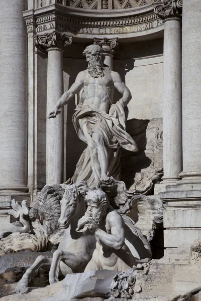 Fontana di Trevi, dettaglio — Foto Stock