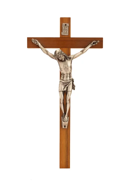 Crucifix Rechtenvrije Stockfoto's