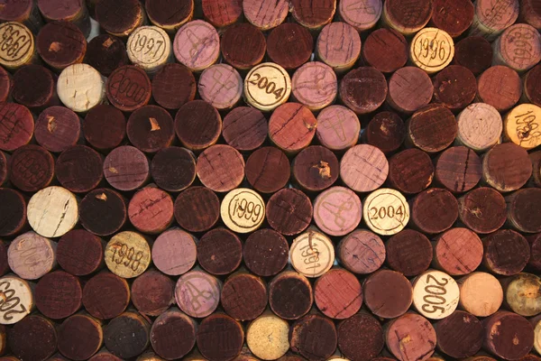 레드 와인 corks — 스톡 사진