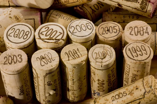 Bouchons de vin Photo De Stock