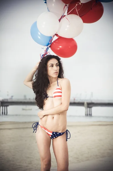Bikini w Stany Zjednoczone Ameryki — Zdjęcie stockowe