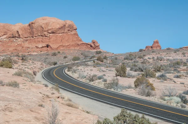 Desert Road — Stock Photo, Image