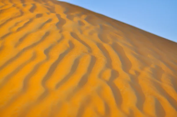 Zand, interessante abstracte textuur van woestijn — Stockfoto