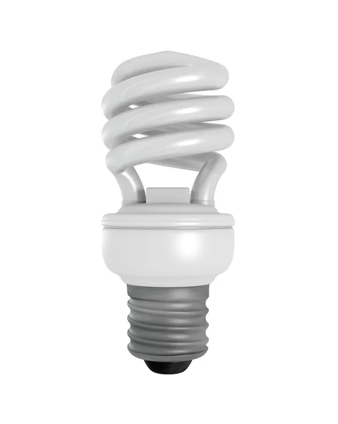 Isolated CFL Bulb — Stock Photo, Image