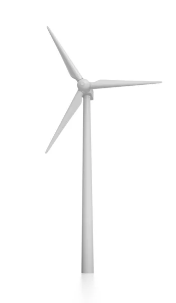 Moinho de vento isolado — Fotografia de Stock
