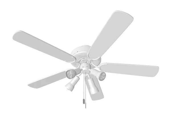 Isolated Ceiling Fan — Stock Photo, Image