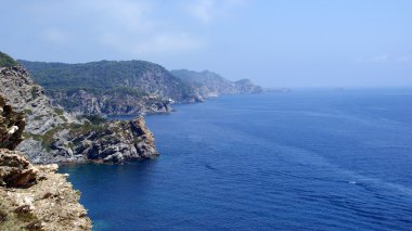 Falaise Ile de Porquerolles