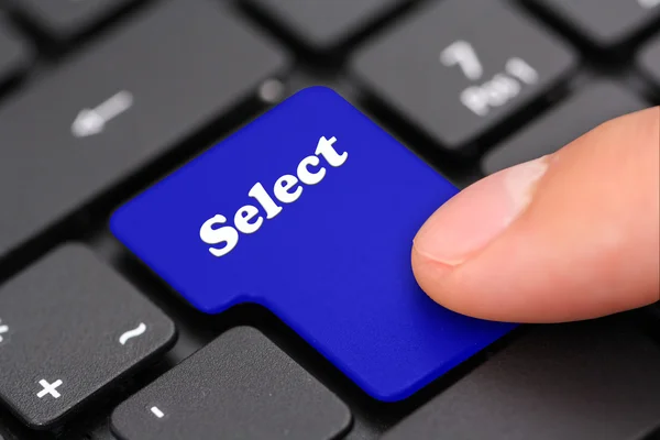 Select keyboard — Stock Photo, Image