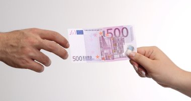 500 Euro clipart