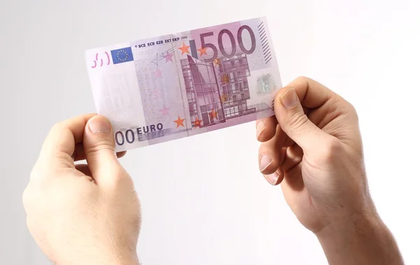 500 евро — стоковое фото