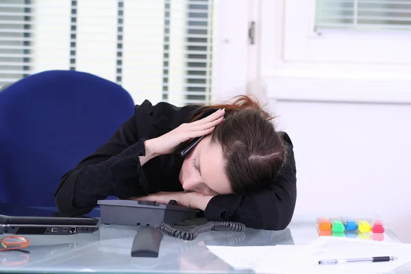 stock image Sleep at Work