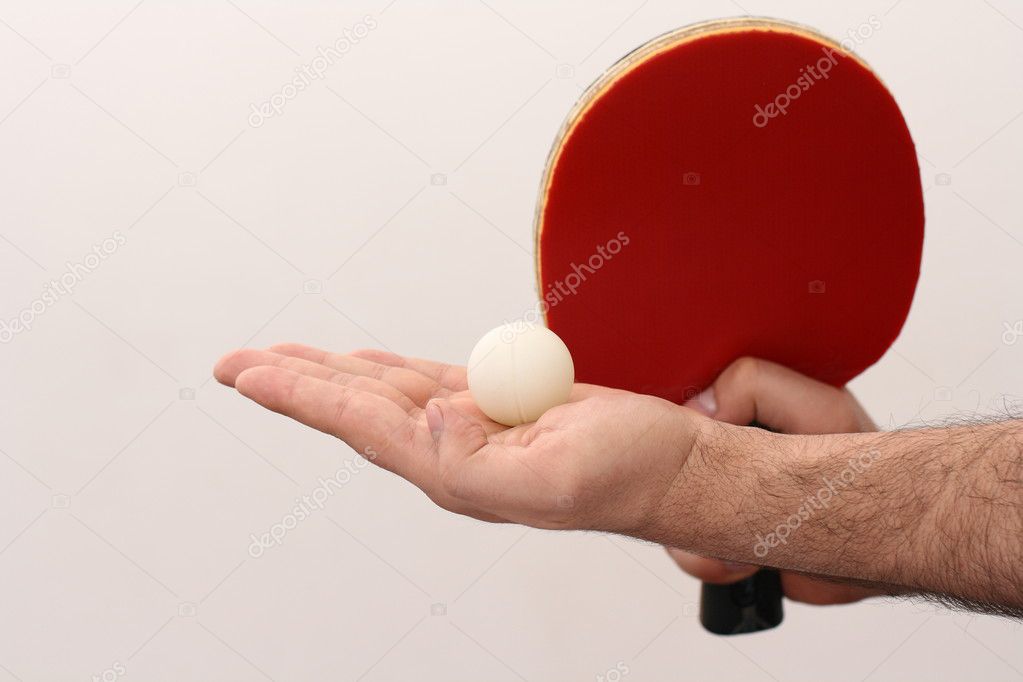 Winning a cup in a table tennis competition