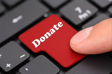 Donate key clipart