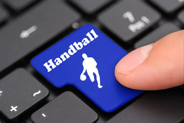 Handball lizenzfreie Stockfotos