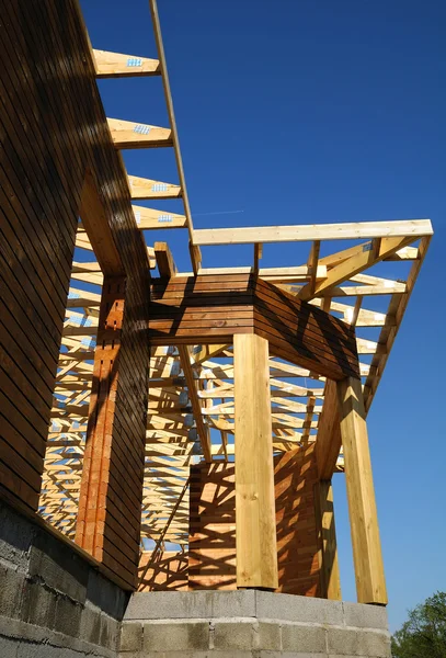 Fából készült szerkezet — Stock Fotó