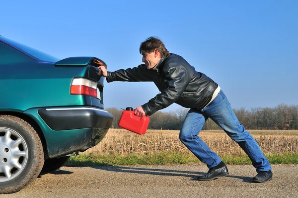 Out of gas — Stock Photo, Image