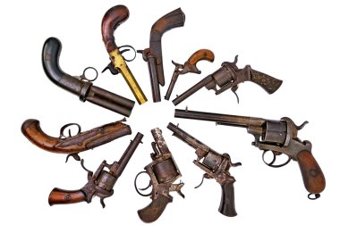 Pistols clipart