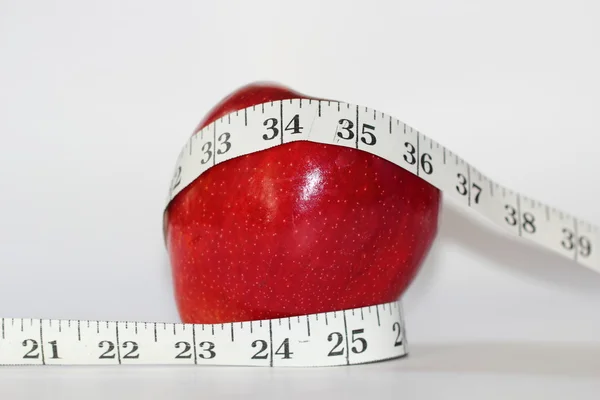 Dieta Apple — Fotografia de Stock