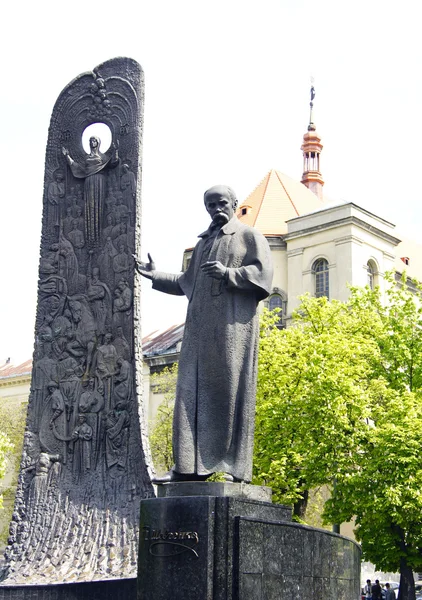 Shevchenko monument — Stock Photo, Image
