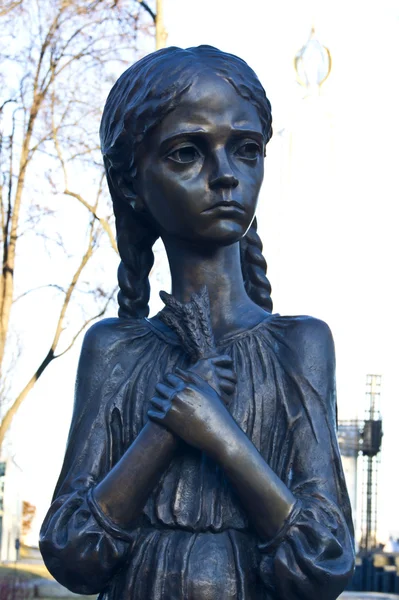 記念碑キエフ飢饉 — ストック写真