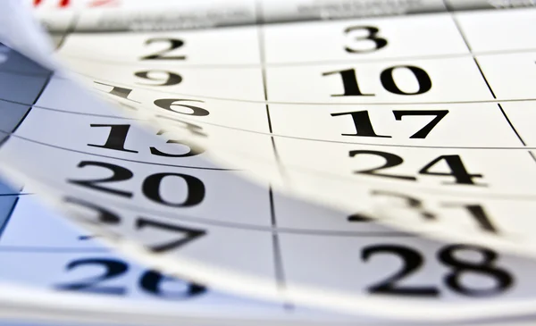 Ufficio calendario — Foto Stock