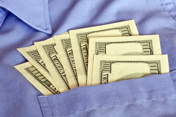 Tie Shirt Money — Stock Photo, Image