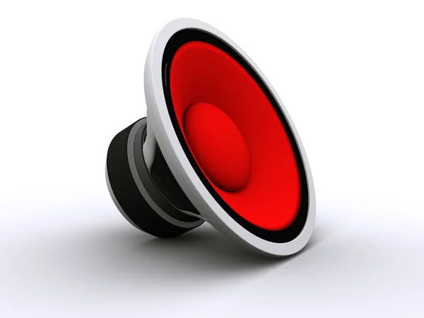 3D rendered Isolated Speaker — Stock Photo, Image