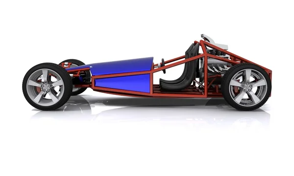 3D рендеринг Hobby Sports Car — стоковое фото