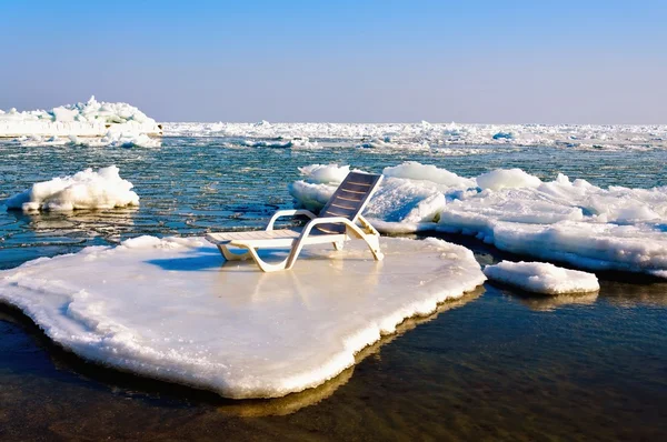 浮氷に人掛けソファ用 — ストック写真