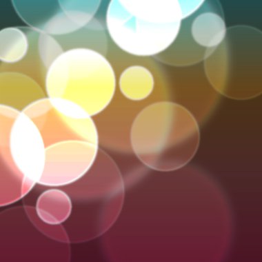 Bokeh background clipart