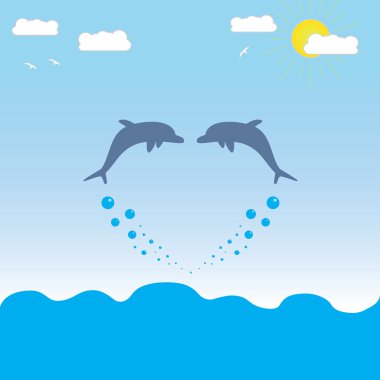 Dolpfins clipart