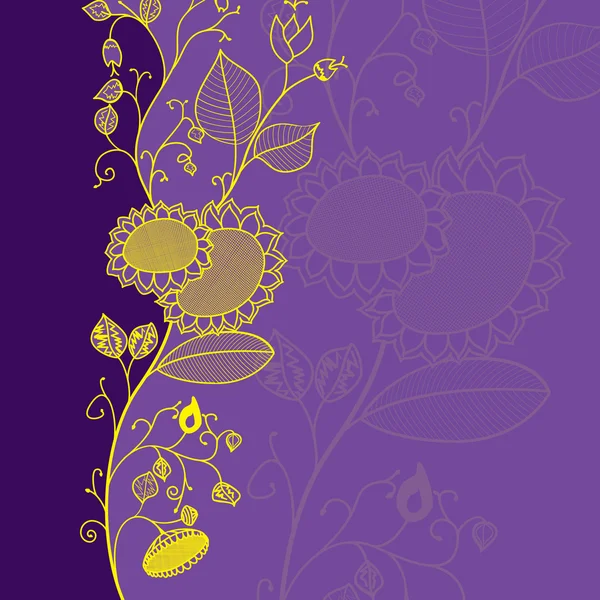 บัตรดอกไม้ — ภาพเวกเตอร์สต็อก