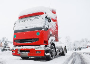 Snow truck clipart