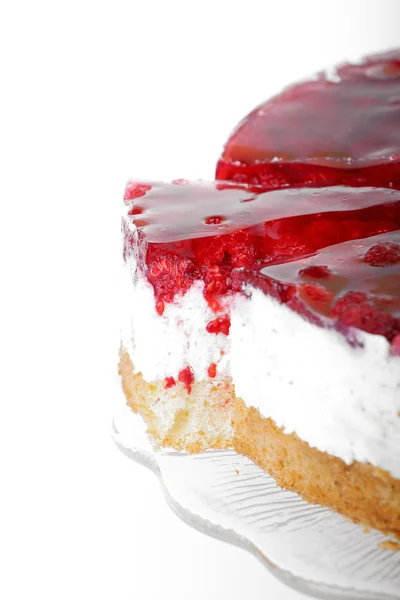 stock image Rapsberry cake