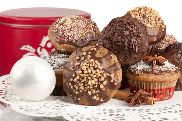 Jul muffins — Stockfoto