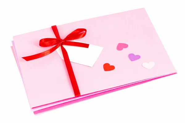 발렌타인의 봉투 — 스톡 사진