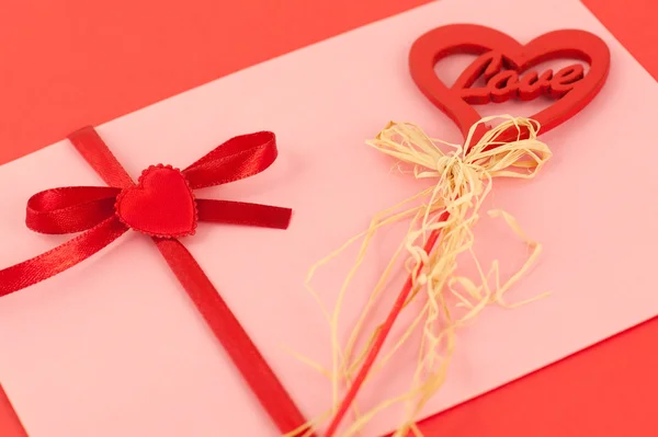 Envelope de Valentim — Fotografia de Stock
