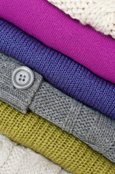 Kolorowe Swetry z dzianiny Zdjęcia Stockowe bez tantiem