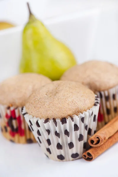 Muffins de pera —  Fotos de Stock