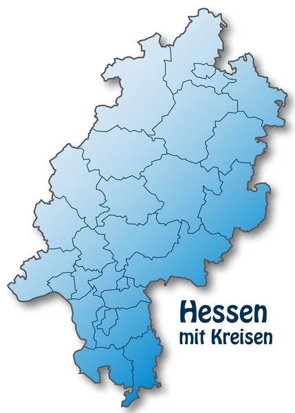 O mapa de Hesse — Vetor de Stock