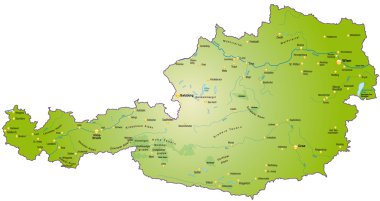 Avusturya Haritası