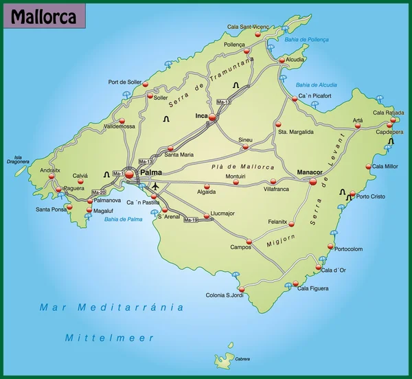 Mallorca — Zdjęcie stockowe