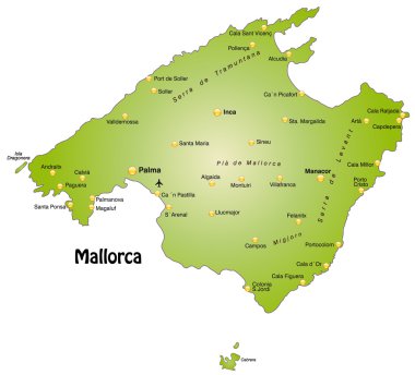 mallorca Haritası