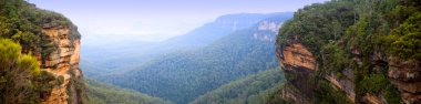 Blue Mountains Panorama clipart