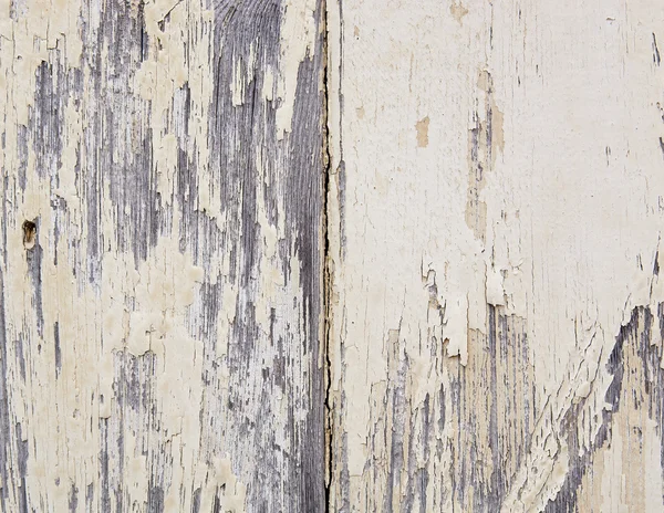 Tinta desgastada em madeira — Fotografia de Stock