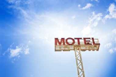 Motel Sign clipart