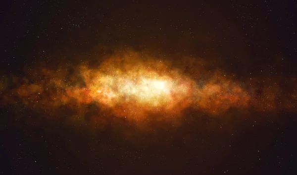 Via Lattea galassia e campo stellare . — Foto Stock