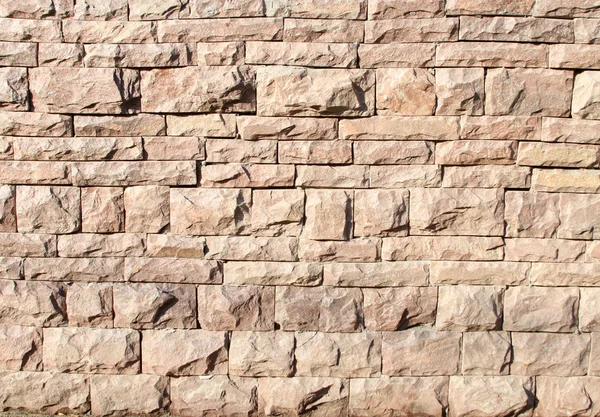 En mur av stein – stockfoto