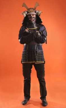 Samurai costume clipart