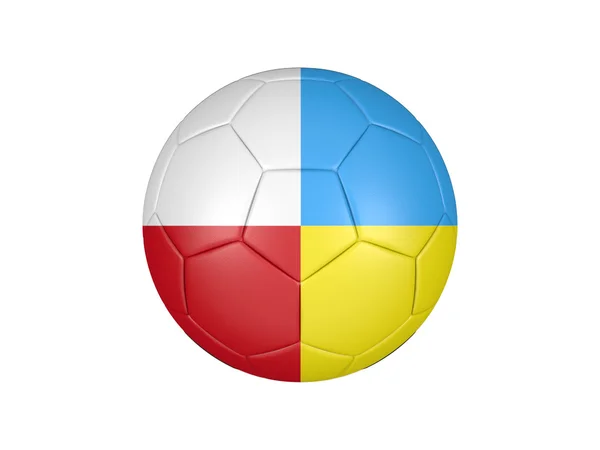 Euro 2012 piłka — Zdjęcie stockowe